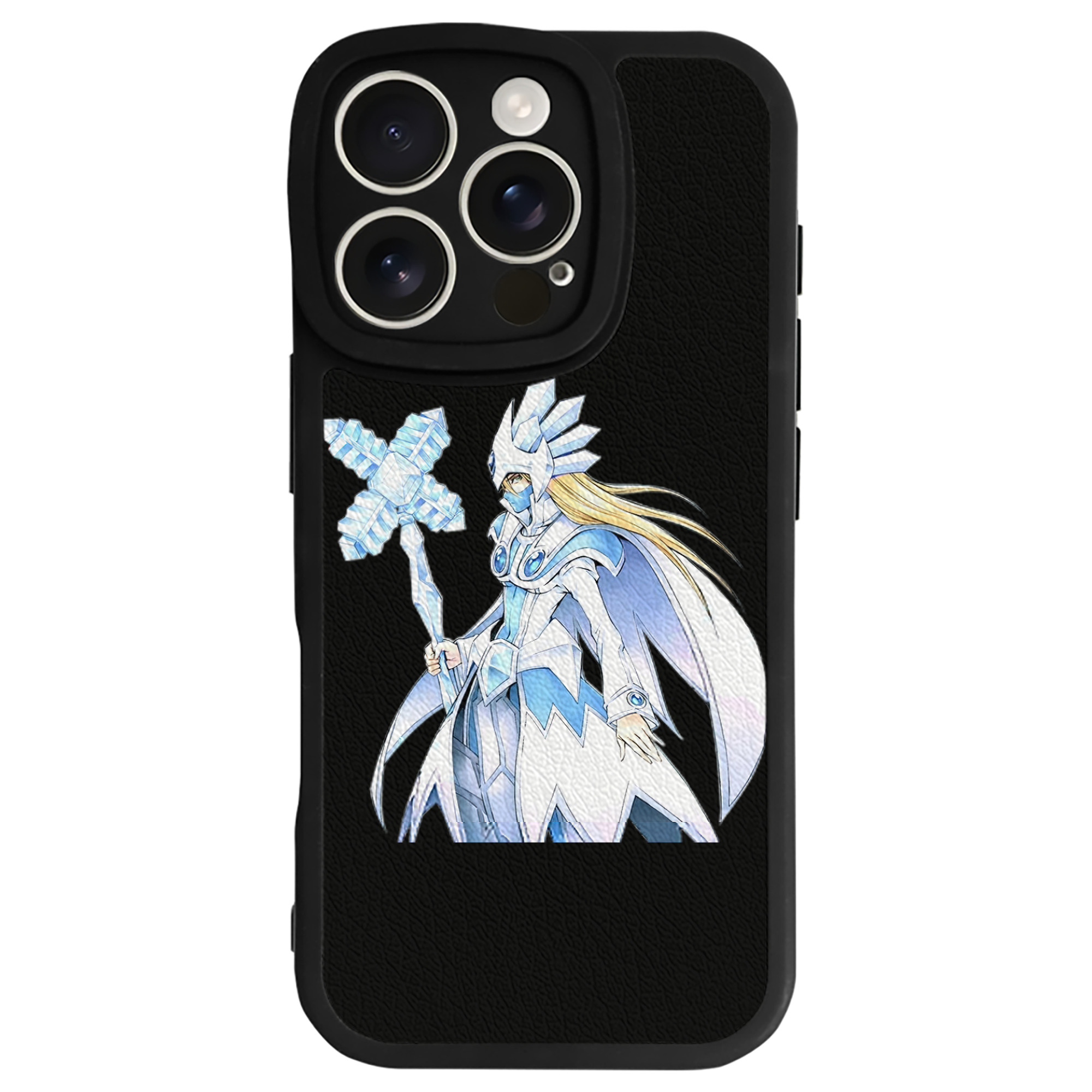 （画像用） 遊☆戯☆王 Yu-Gi-Oh! 【iPhone 16シリーズ対応】シリコンスマホケース（レザー調） 材質：シリコン